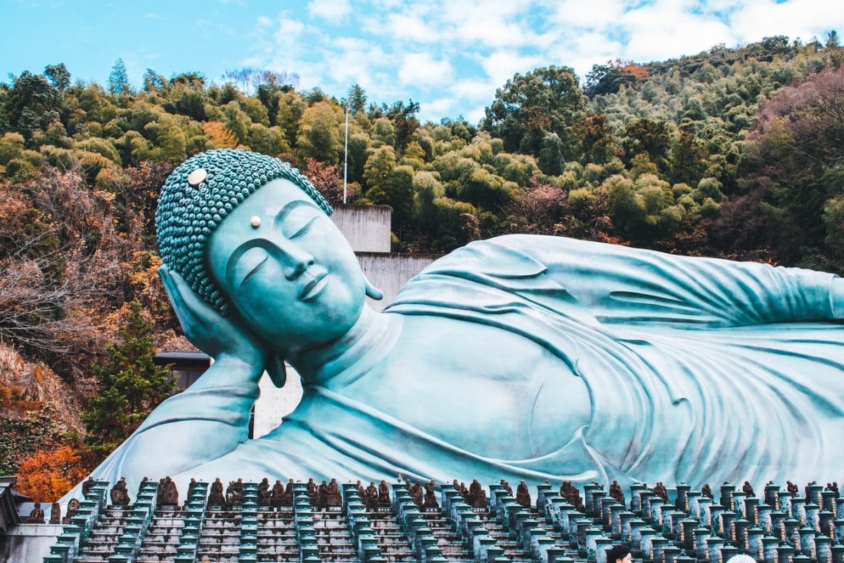 Bouddha allongé de Nanzoin