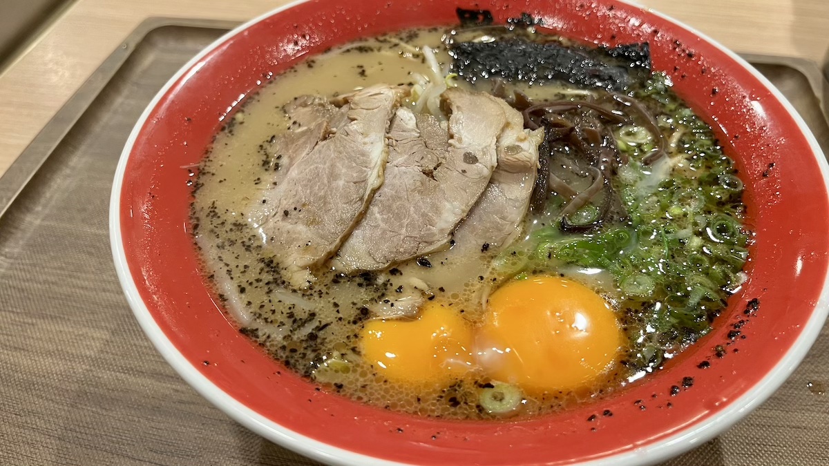 ramen dans un restaurant japonais - Itadakimasu