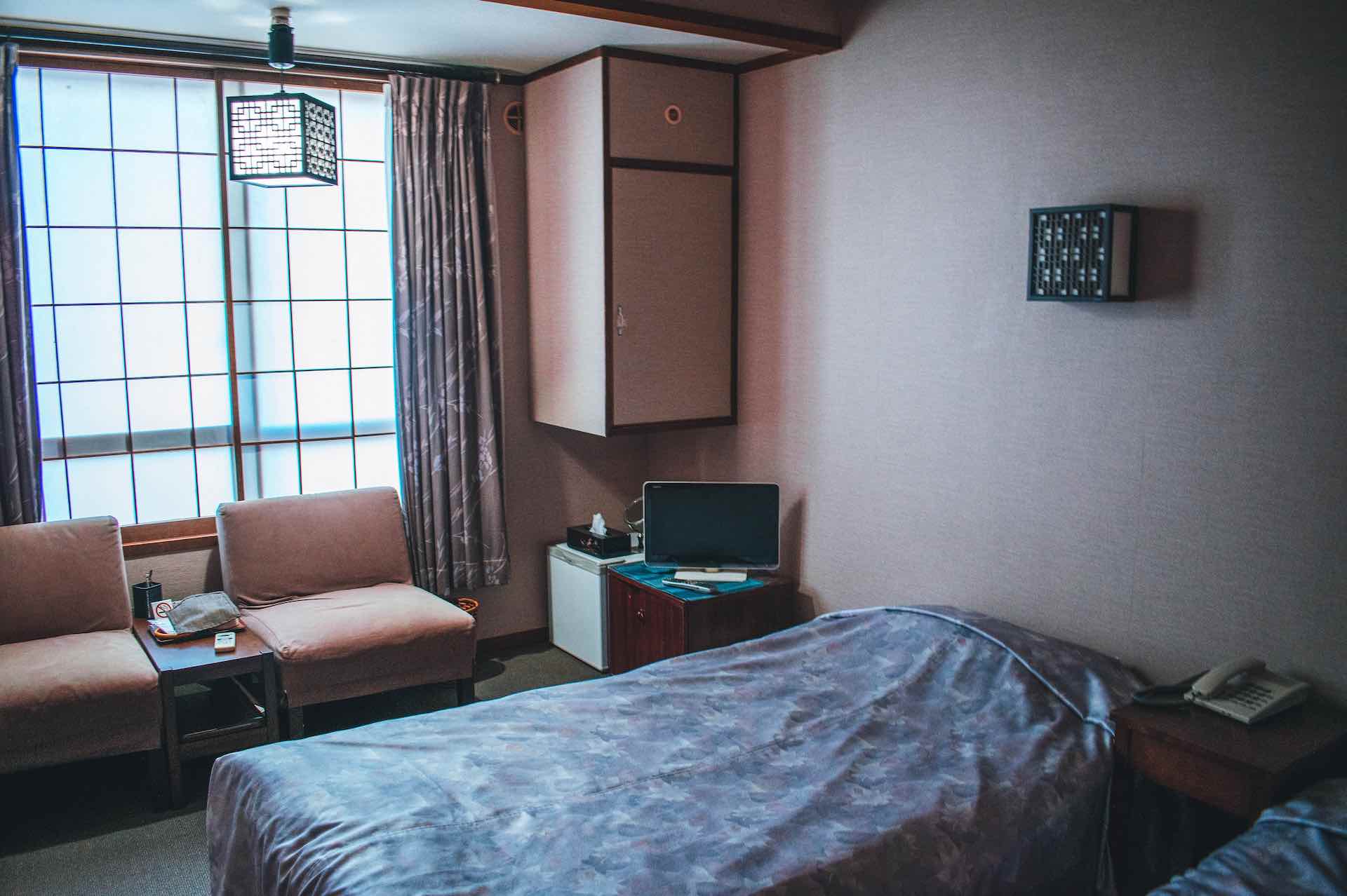 Hôtel dans la campagne japonaise