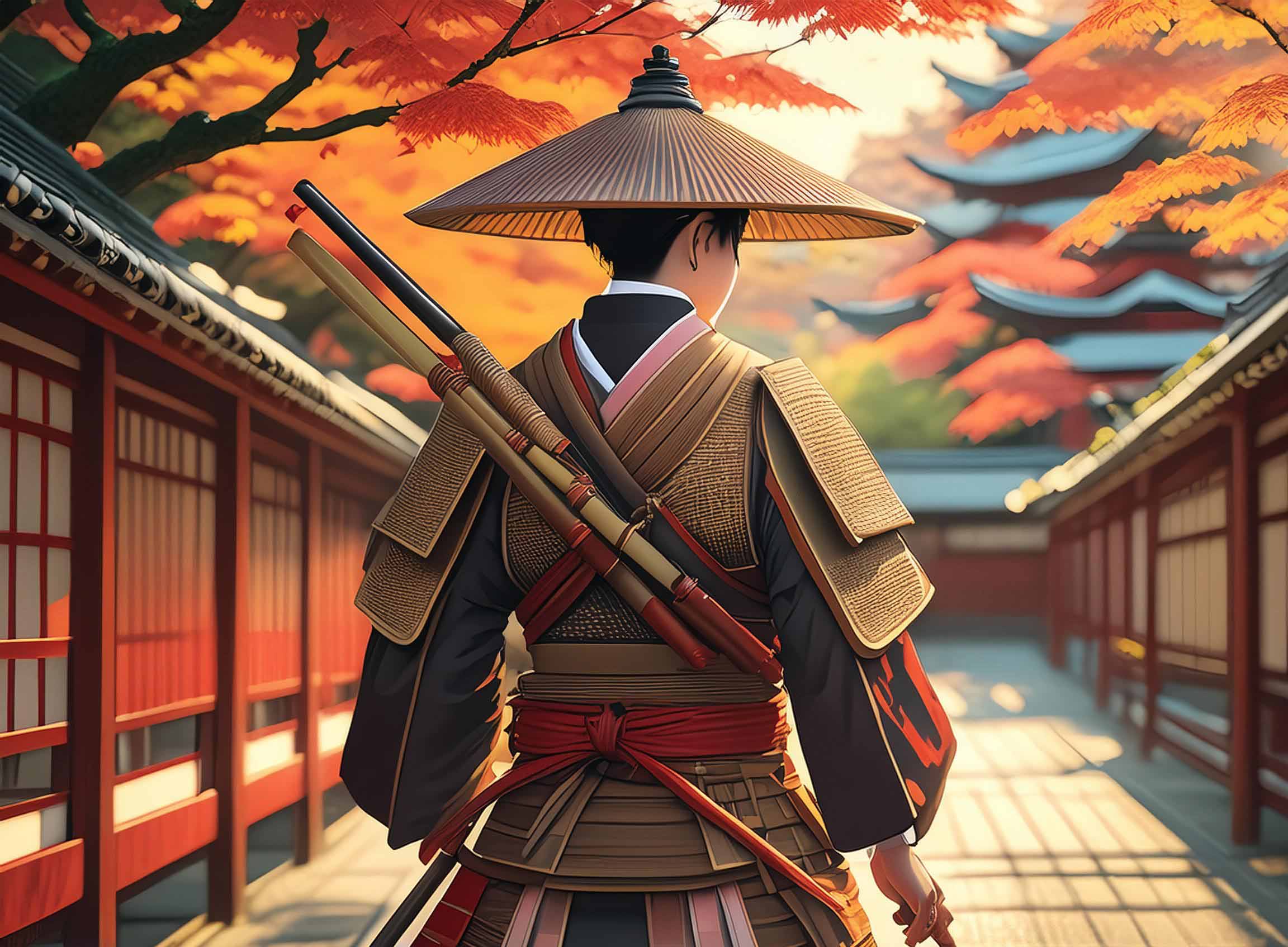 Samourai au Japon